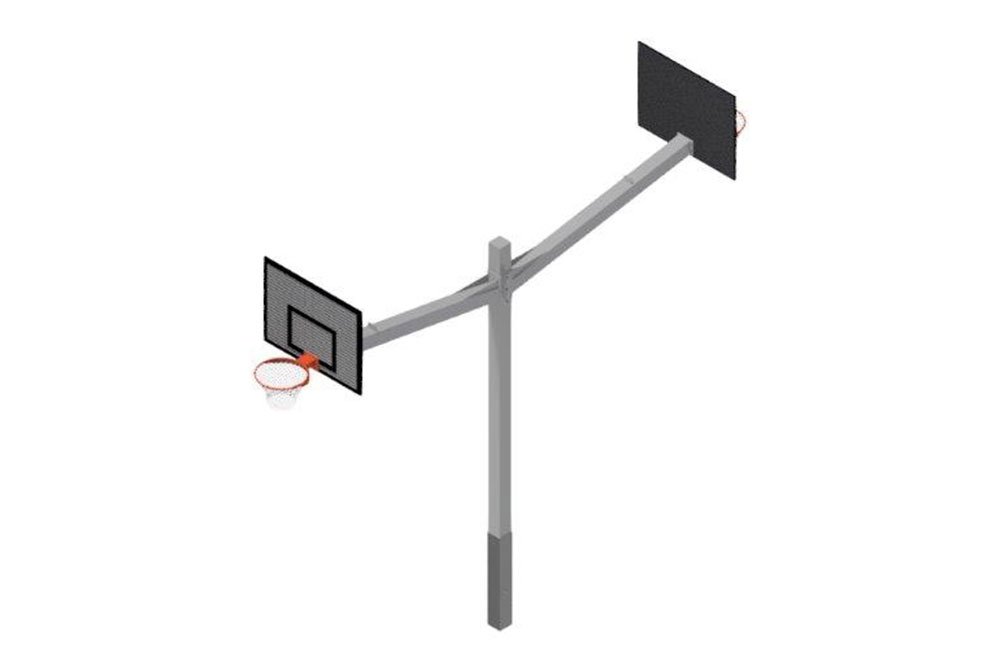 Basketballständer „Steelforce“, 2-fach
