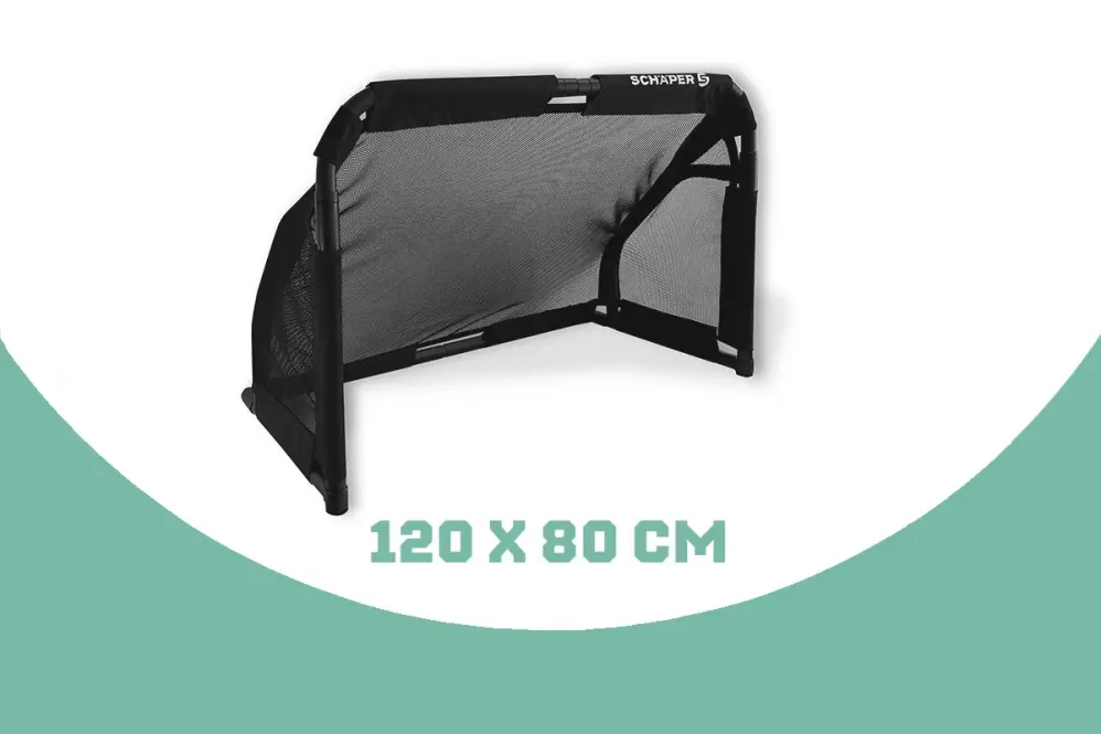 Faltbares Minifussballtor Mamba 120 x 80 cm