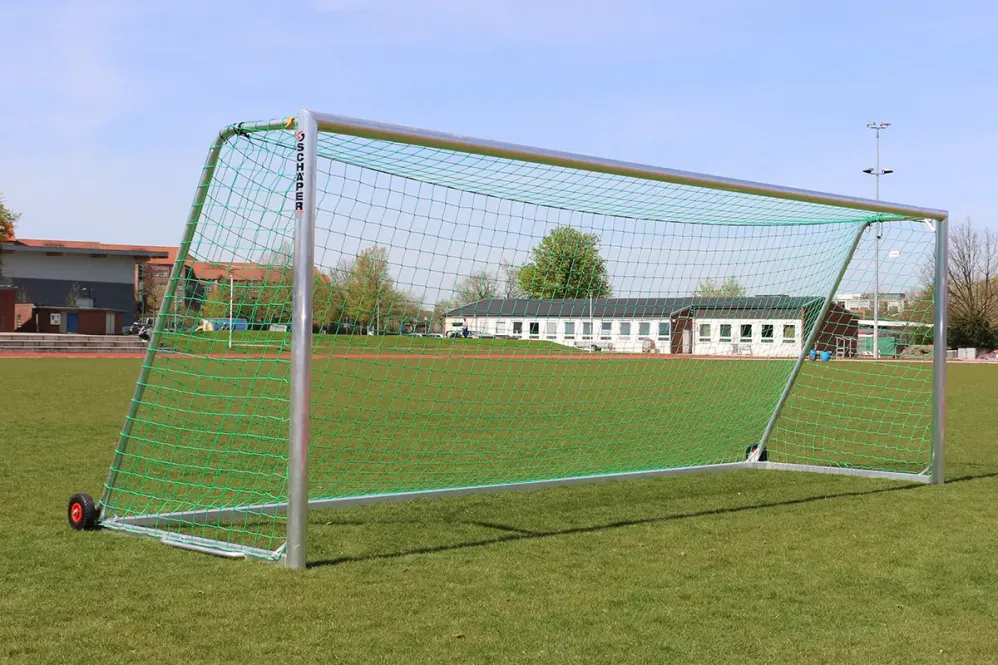 Traings-Fußballtor mit integrierten Gewichten und Rädern, vollverschweißt, all inclusive