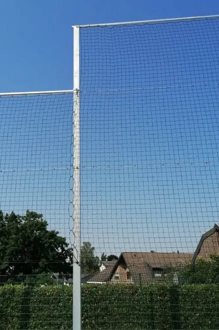 Schäper Ballfangzaun aus Stahl, Komplettset Schäper Ballfangzaun aus Stahl, Komplettset