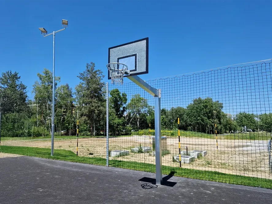 Basketballständer „SteelForce“, 1-fach