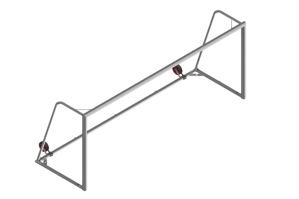 Transportrollen für mobile Tore