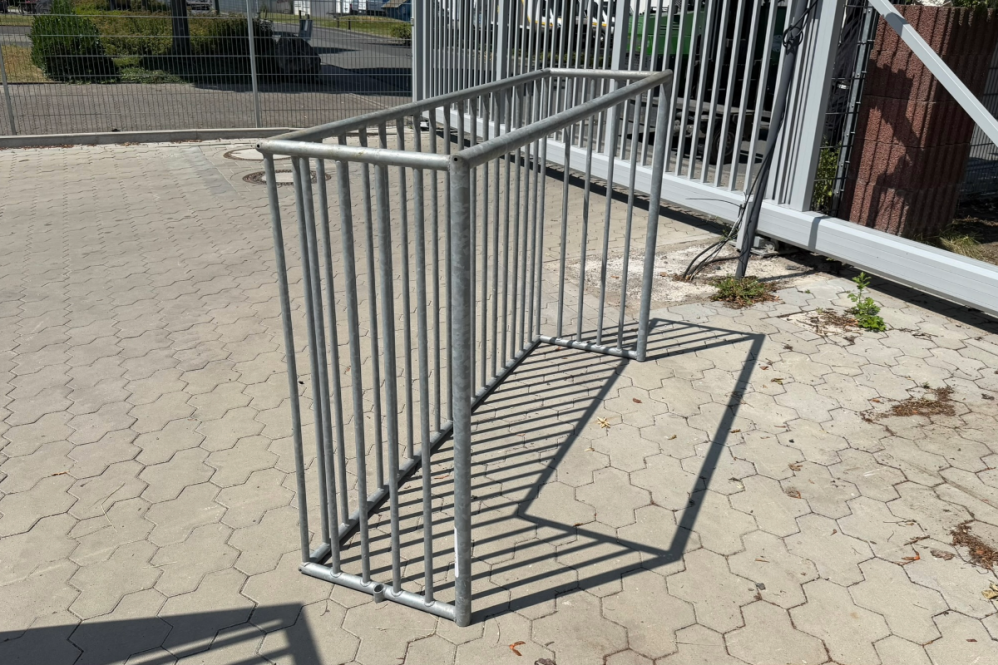 Bolzplatz-Fußballtor "Unbreakable", Stahl B-Ware