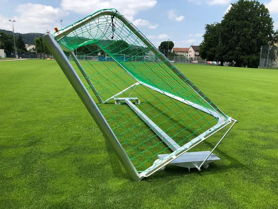 Das fahrbare Gewicht 2 in 1 zur Sicherung von Fußballtoren