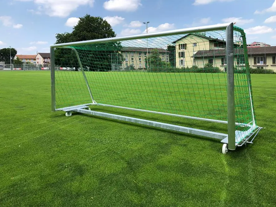 Das fahrbare Gewicht 2 in 1 zur Sicherung von Fußballtoren