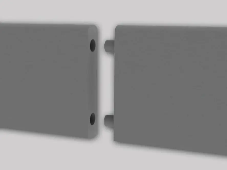 Prallschutzbohle aus Kunststoff