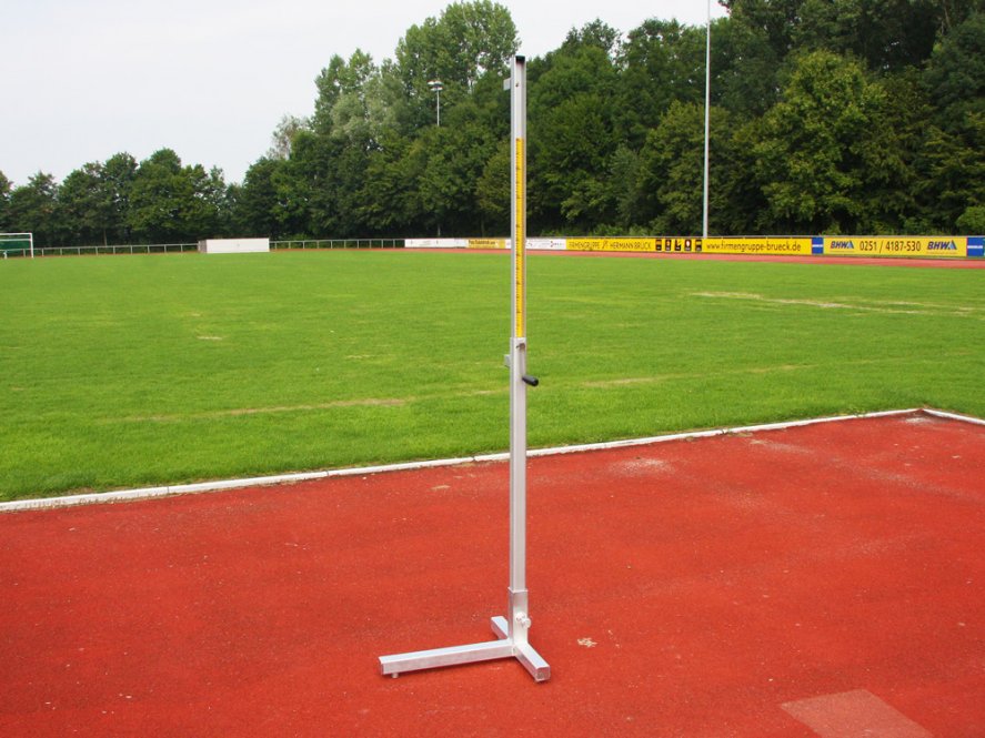 Teleskop-Hochsprungständer „Typ A“, teleskopartig ausfahrbar