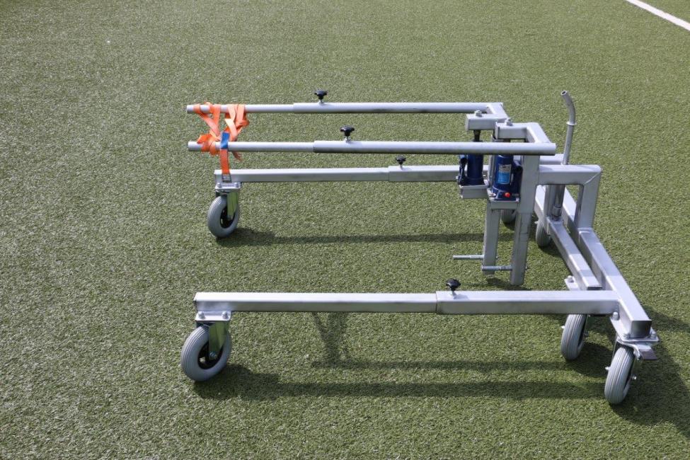 Transportwagen „Easy Lift“ für beschwerte Tore
