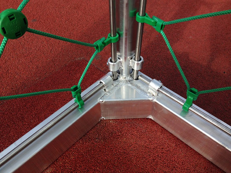 Bolzplatztor „Multisport“, Kleinfeldfussballtor, Detail 2