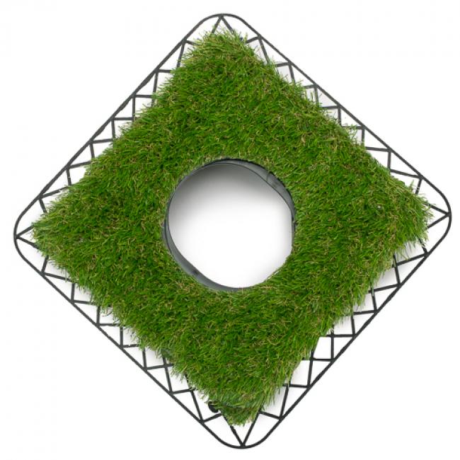 Pfostenmanschette / Grassperre