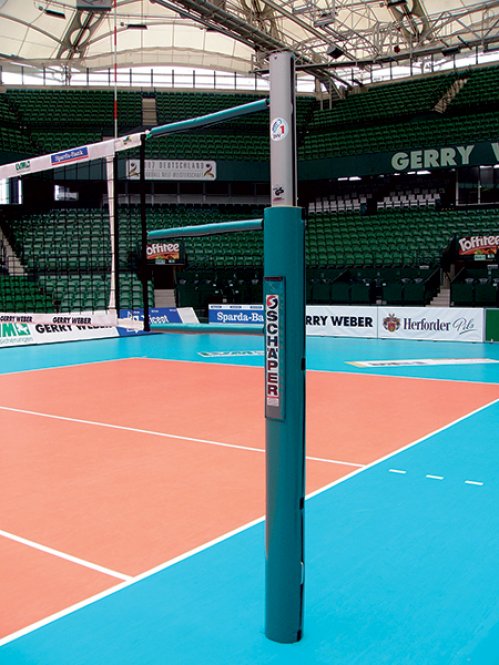 Polsterungen für Volleyballpfosten