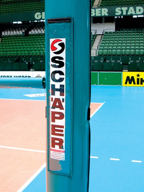 Polsterungen für Volleyballpfosten
