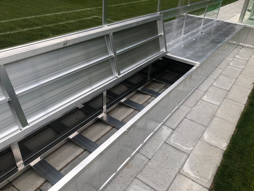 Spielerkabine doppelt