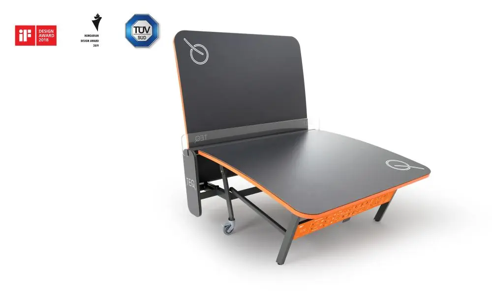 Tischtennisplatte gebogen TEQ™ Smart Tischtennisplatte gebogen TEQ™ Smart