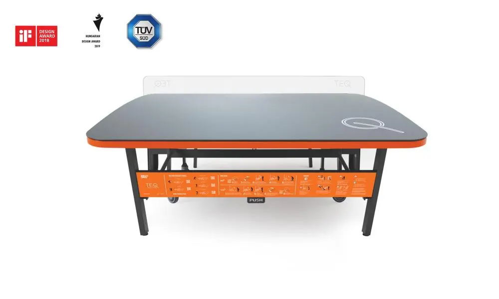 Tischtennisplatte gebogen TEQ™ Smart Tischtennisplatte gebogen TEQ™ Smart