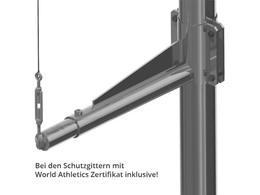 Schutzgitter für Hammer- und Diskuswurf Schutzgitter für Hammer- und Diskuswurf