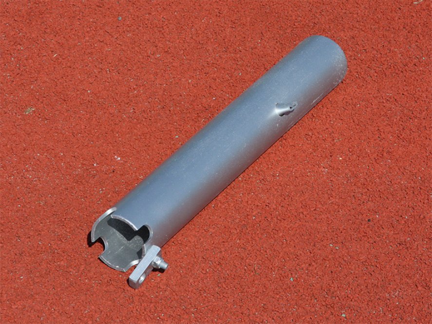 Bodenhülse für Laufbahnabsperrung
