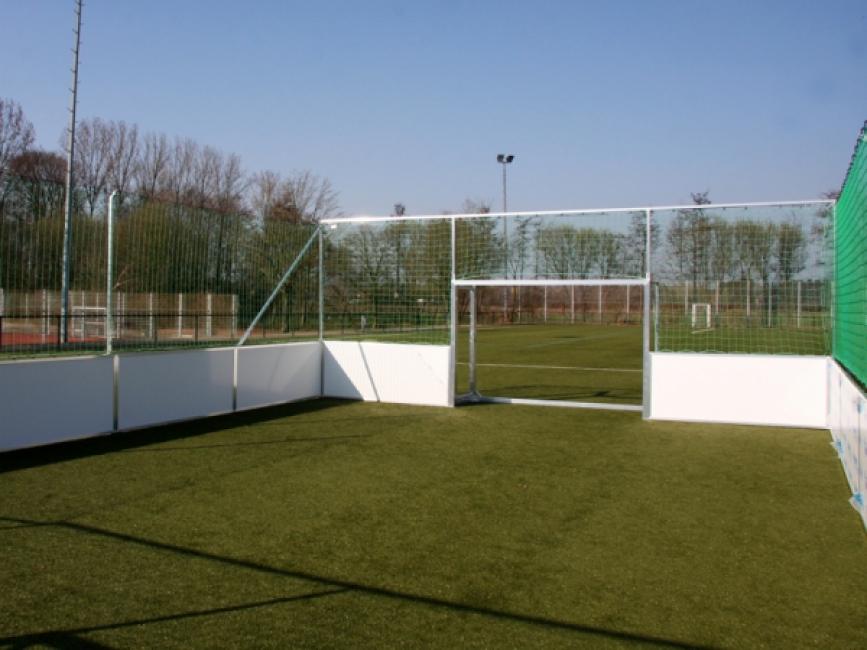 Soccer Court „Standard Line Alu“, Innenansicht