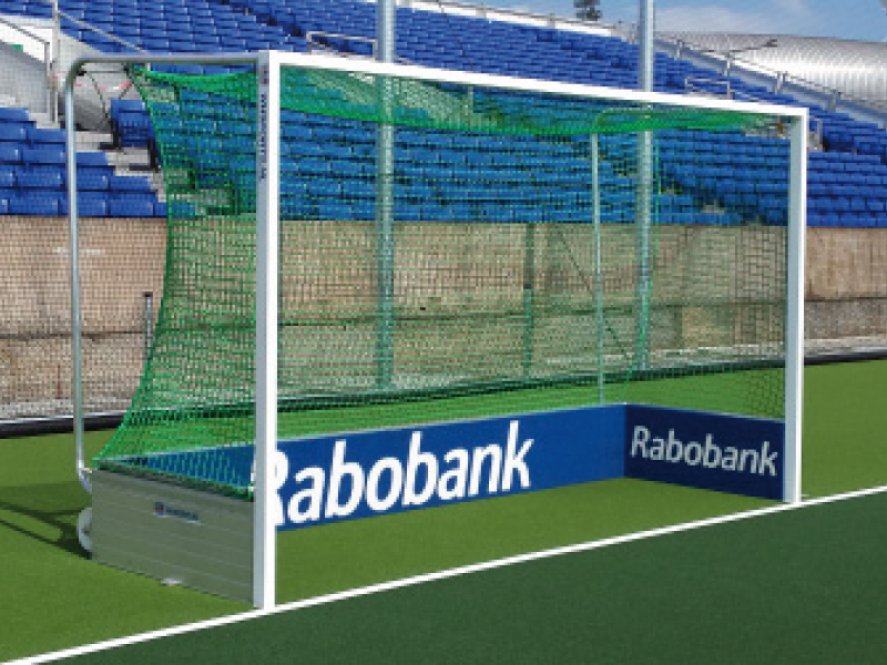 Individueller Druck für Hockeytorbanden