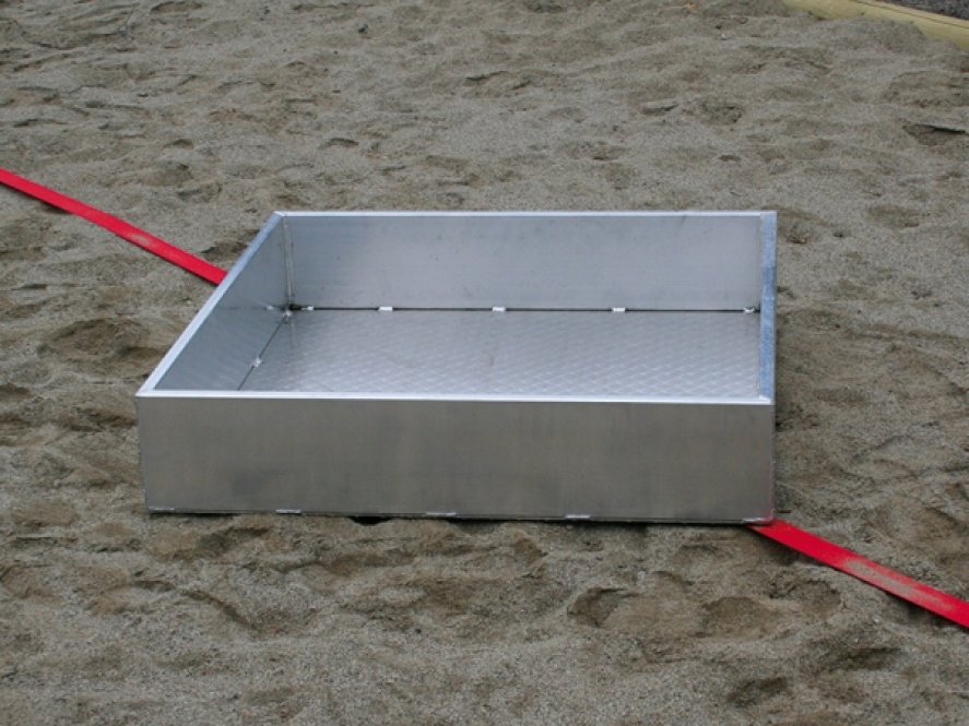 Einbaukasten aus Aluminium