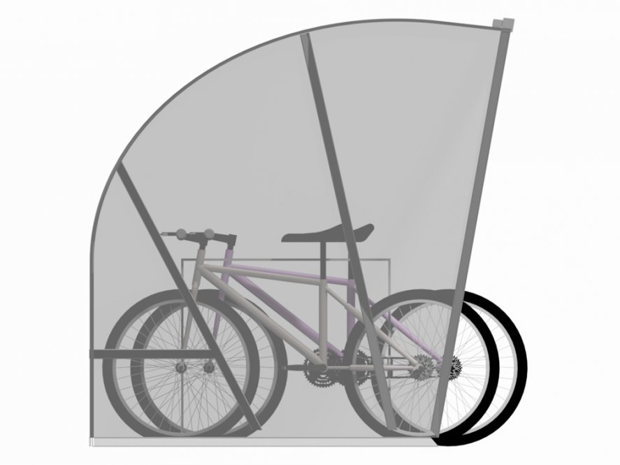 Fahrradkabine
