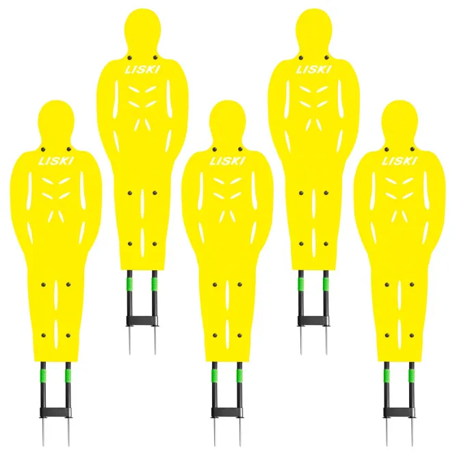 Freistoß-Dummy Set mit 5 gelben Dummies Freistoß-Dummy Set mit 5 gelben Dummies