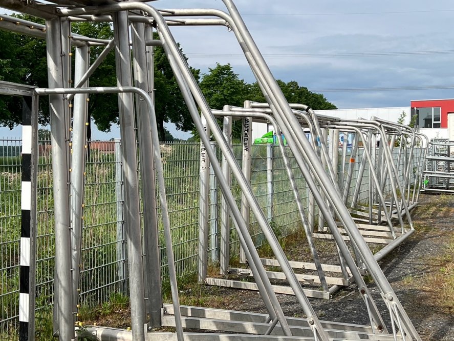 Generalüberholte, gebrauchte Fußballtore