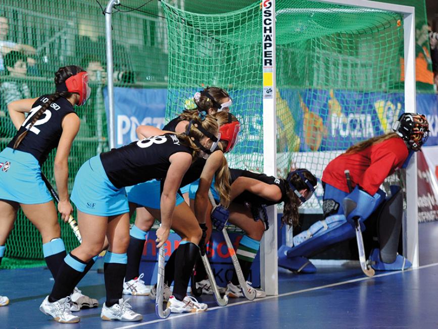 Hallenhockeytore, Modell Competition - Im Spiel