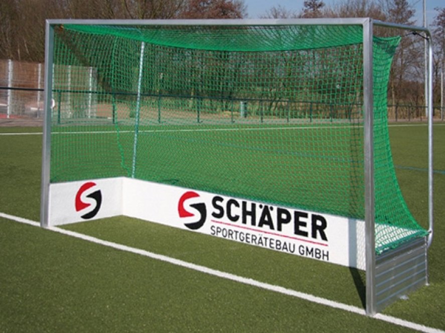 Individueller Druck für Hockeytorbanden