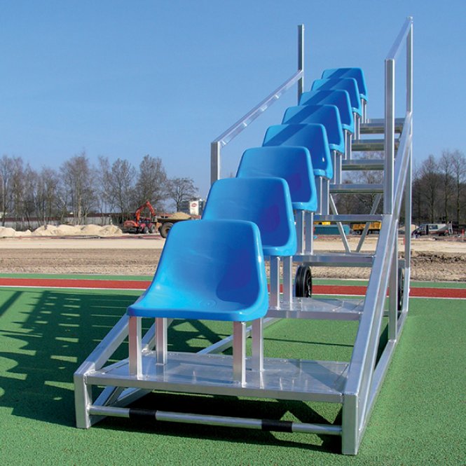 Zielrichtertreppen aus Aluminium „Typ A“