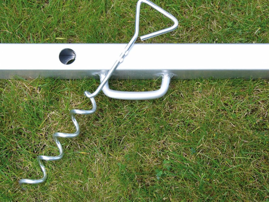 Spiralanker für Fußballtore