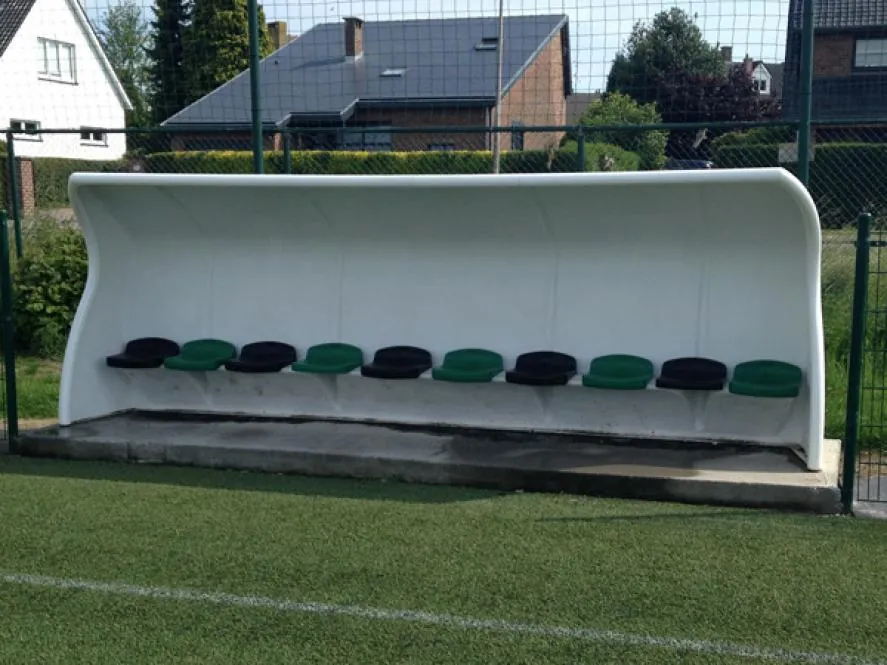 Spieler- und Betreuerkabine - fibre Spieler- und Betreuerkabine - fibre
