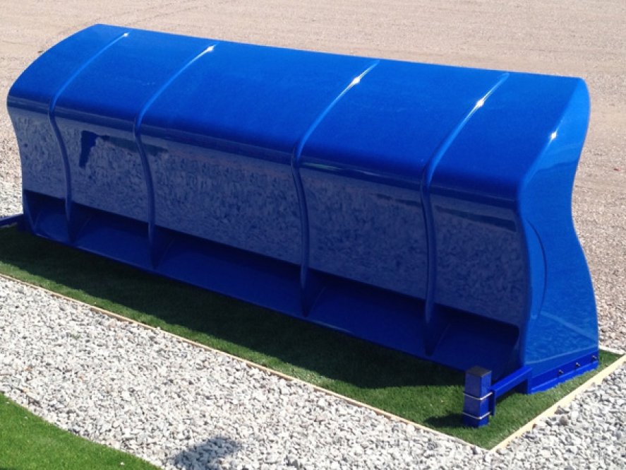 Spielerkabine / Betreuerkabine "fibre classic"