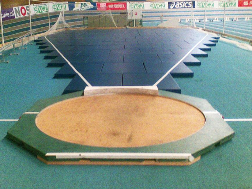 Kugelstoßmatten