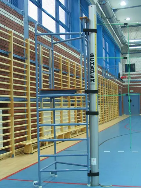 Volleyball / Beachvolleyball Schiedsrichterpodest aus Stahl