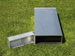 Bodenhülse Bodenhülse für Profile 305x122,50 mm