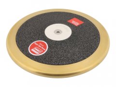 nordic sport - Wettkampf-Diskus „Super Spin Brass“, World Athletics-Zertifikat