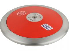 Wettkampf-Diskus „High Spin“, rot, World Athletics-Zertifikat