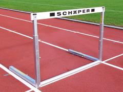 Wettkampfhürden (Alu), Hürdenleiste eingelassen, IAAF & TÜV Zertifikat