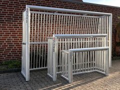 Bolzplatztore, Bolzplatz-Minitore, Aluminium