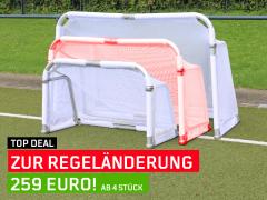 Klappbares Minifussballtor 