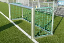 Kleinfeld-Fußballtor, Walking-Fußballtor,3x1m aus Aluminium