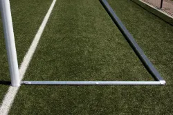 Einfacher Bodenrahmen für Fußballtore, komplett verschweißt