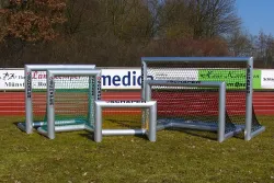 Profi Minifussballtor aus Ovalprofil, verschiedene Größen