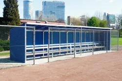 Spielerkabine / Betreuerkabine für Baseball