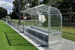 Spieler- und Betreuerkabine, Model Exclusiv 4m