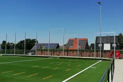 Schäper Ballfangzaun aus Stahl, Komplettset