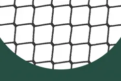 Tornetz für Minifußballtore, schwarz