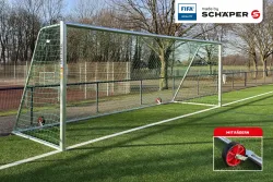 Trainingsfußballtor FIFA mit Rädern