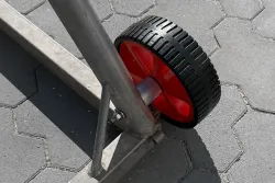 Radset zum Nachrüsten, zum Anschrauben an 60 mm Netzbügel